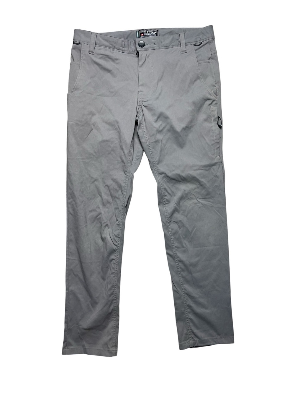 686 Everywhere Pant Slim Fit Charcoal Men’s Size W30 L30 Outdoor